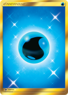 Carte Pokémon Énergie Eau de base 124/111 Gold Invasion Carmin