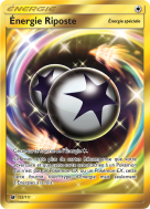 Carte Pokémon Énergie Riposte 122/111 Gold Invasion Carmin