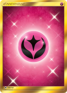 Carte Pokémon Énergie Fée de base 169/147 Gold Ombres Ardentes