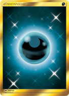 Carte Pokémon Énergie Obscurité de base 168/147 Gold Ombres Ardentes