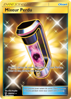 Carte Pokémon Mixeur Perdu 233/214 Gold Tonnerre Perdu