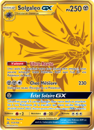 Carte Pokémon Solgaleo-GX 173/156 Gold Ultra-Prisme