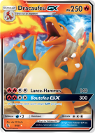Carte Pokémon Dracaufeu-GX 9/68 Ultra Rare Destinées Occultes