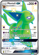 Carte Pokémon Mentali-GX SV60/SV94 Ultra Rare Destinées Occultes