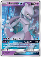 Carte Pokémon Mewtwo-GX 31/68 Ultra Rare Destinées Occultes
