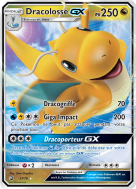 Carte Pokémon Dracolosse-GX 37/70 Ultra Rare Majesté des Dragons