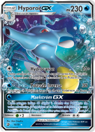 Carte Pokémon Hyporoi-GX 18/70 Ultra Rare Majesté des Dragons