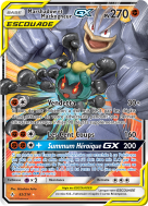 Carte Pokémon Marshadow et Mackogneur-GX 82/214 Ultra Rare Alliance Infaillible