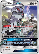 Carte Pokémon Silvallié-GX 184/236 Ultra Rare Éclipse Cosmique