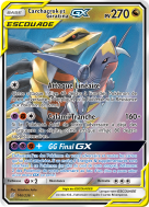 Carte Pokémon Carchacrok et Giratina-GX 146/236 Ultra Rare Harmonie des Esprits