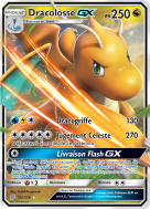 Carte Pokémon Dracolosse-GX 152/236 Ultra Rare Harmonie des Esprits