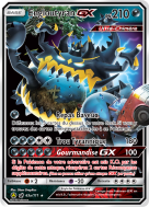 Carte Pokémon Engloutyran-GX 63a/111 Ultra Rare Invasion Carmin