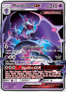 Carte Pokémon Mandrillon-GX 56/131 Ultra Rare Lumière Interdite