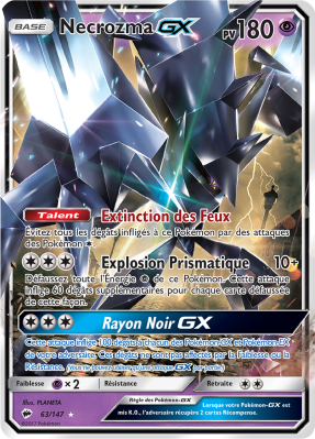 Necrozma GX - Ombres Ardentes - 063/147 Necrozma GX - Ombres Ardentes - 063/147