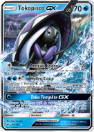 Carte Pokémon Tokopisco-GX 39/147 Ultra Rare Ombres Ardentes