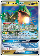 Carte Pokémon Rayquaza-GX 109/168 Ultra Rare Tempête Céleste