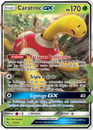 Carte Pokémon Caratroc-GX 17/214 Ultra Rare Tonnerre Perdu