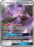 Carte Pokémon Genesect-GX 130/214 Ultra Rare Tonnerre Perdu