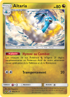 Carte Pokémon Altaria 40a/70 Holographique Majesté des Dragons