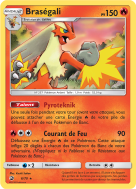 Carte Pokémon Braségali 6/70 Holographique Majesté des Dragons