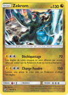 Carte Pokémon Zekrom 46/70 Holographique Majesté des Dragons