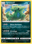 Carte Pokémon Tyranocif 85/181 Holographique Duo de Choc