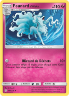 Carte Pokémon Feunard d'Alola 145/236 Holographique Éclipse Cosmique