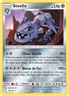 Carte Pokémon Steelix 139/236 Holographique Éclipse Cosmique