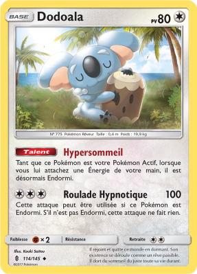 Carte Pokémon Dodoala 114/145 Peu Commune Gardiens Ascendants