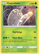 Carte Pokémon Cancrelove 11/131 Holographique Lumière Interdite