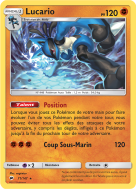 Carte Pokémon Lucario 71/147 Holographique Ombres Ardentes