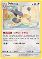 Carte Pokémon Delcatty 121/168 Holographique Tempête Céleste