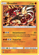 Carte Pokémon Groudon 81/168 Holographique Tempête Céleste