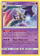 Carte Pokémon Lunala 70/168 Holographique Tempête Céleste