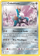 Carte Pokémon Cobaltium 129/214 Holographique Tonnerre Perdu