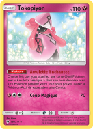 Carte Pokémon Tokopiyon 150/214 Holographique Tonnerre Perdu