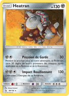 Carte Pokémon Heatran 88/156 Holographique Ultra-Prisme