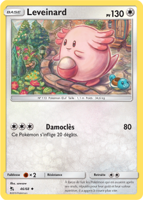 Carte Pokémon Leveinard 46/68 Peu commune Destinées Occultes