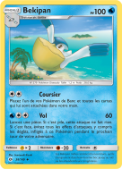 Carte Pokémon Bekipan 38/149 Peu commune Soleil et Lune (JCC)