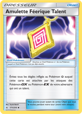 Carte Pokémon Amulette Féerique Talent 171/214 Peu commune Alliance Infaillible