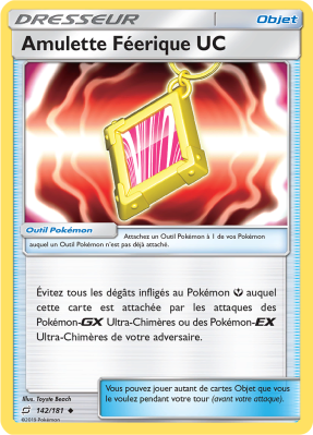 Carte Pokémon Amulette Féerique UC 142/181 Peu commune Duo de Choc