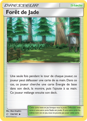 Carte Pokémon Forêt de Jade 156/181 Peu commune Duo de Choc