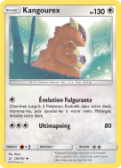 Carte Pokémon Kangourex 128/181 Peu commune Duo de Choc