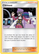 Carte Pokémon Clément 208/236 Peu commune Éclipse Cosmique