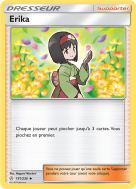 Carte Pokémon Erika 191/236 Peu commune Éclipse Cosmique