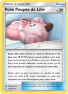 Carte Pokémon Poké Poupée de Lilie 197/236 Peu commune Éclipse Cosmique