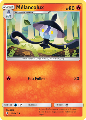 Carte Pokémon Mélancolux 12/145 Peu Commune Gardiens Ascendants