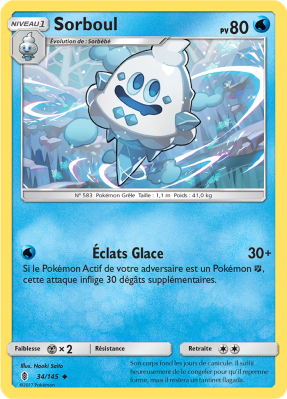 Carte Pokémon Sorboul 34/145 Peu Commune Gardiens Ascendants
