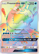 Carte Pokémon Froussardine-GX 151/145 Rainbow Gardiens Ascendants