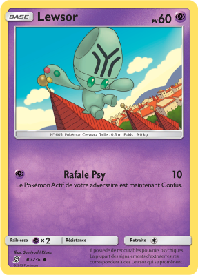 Carte Pokémon Lewsor 90/236 Peu commune Harmonie des Esprits